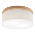 Brilagi - Loftlampe BELLADONNA 2xE27/15W/230V diameter 40 cm cremefarvet/eg