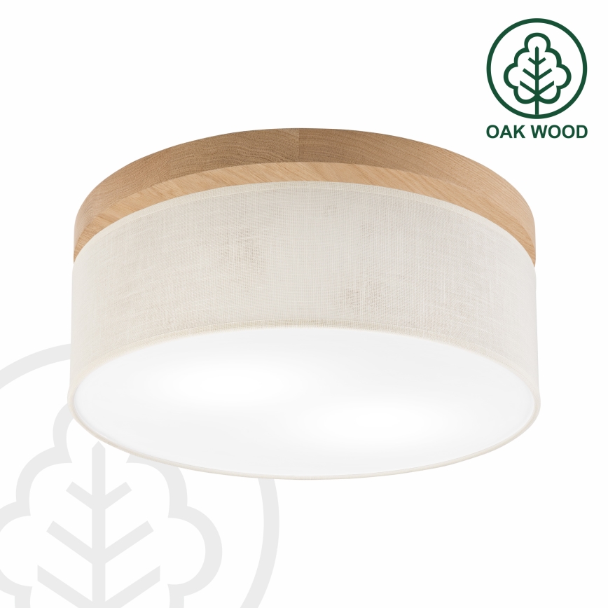 Brilagi - Loftlampe BELLADONNA 2xE27/15W/230V diameter 40 cm cremefarvet/eg