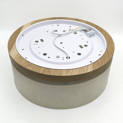 Brilagi - Loftlampe BELLADONNA 2xE27/15W/230V diameter 40 cm cremefarvet/eg