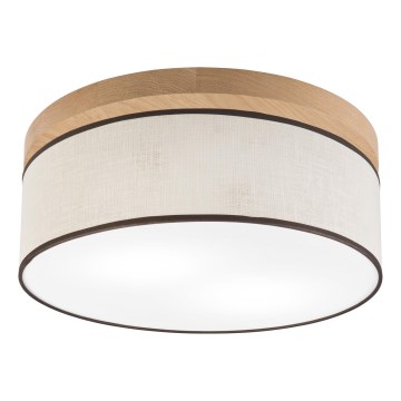 Brilagi - Loftlampe BELLADONNA 2xE27/15W/230V diameter 40 cm cremefarvet/eg