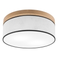 Brilagi - Loftlampe BELLADONNA 2xE27/15W/230V diameter 40 cm hvid/eg
