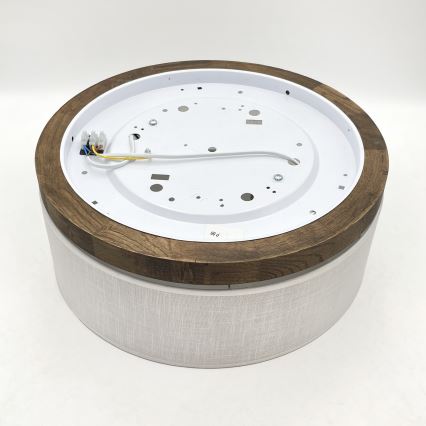 Brilagi - Loftlampe BELLADONNA 2xE27/15W/230V diameter 40 cm hvid/eg