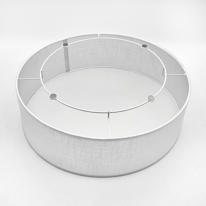 Brilagi - Loftlampe BELLADONNA 2xE27/15W/230V diameter 40 cm hvid/eg kirsebær