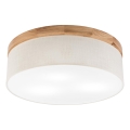Brilagi - Loftlampe BELLADONNA 3xE27/15W/230V diameter 50 cm cremefarvet/eg