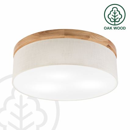 Brilagi - Loftlampe BELLADONNA 3xE27/15W/230V diameter 50 cm cremefarvet/eg