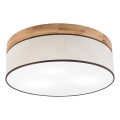 Brilagi - Loftlampe BELLADONNA 3xE27/15W/230V diameter 50 cm cremefarvet/eg