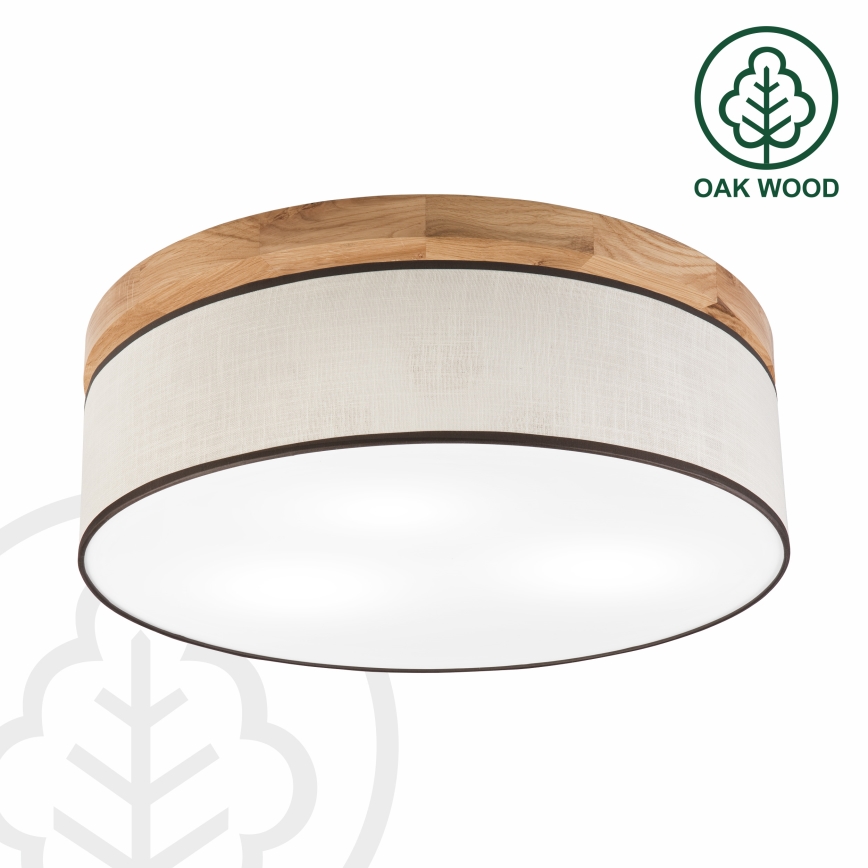 Brilagi - Loftlampe BELLADONNA 3xE27/15W/230V diameter 50 cm cremefarvet/eg