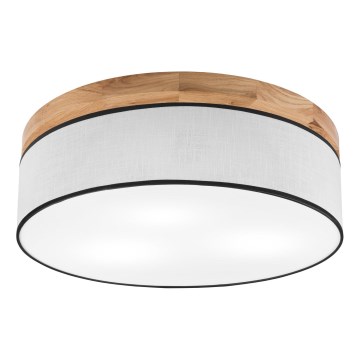 Brilagi - Loftlampe BELLADONNA 3xE27/15W/230V diameter 50 cm hvid/eg
