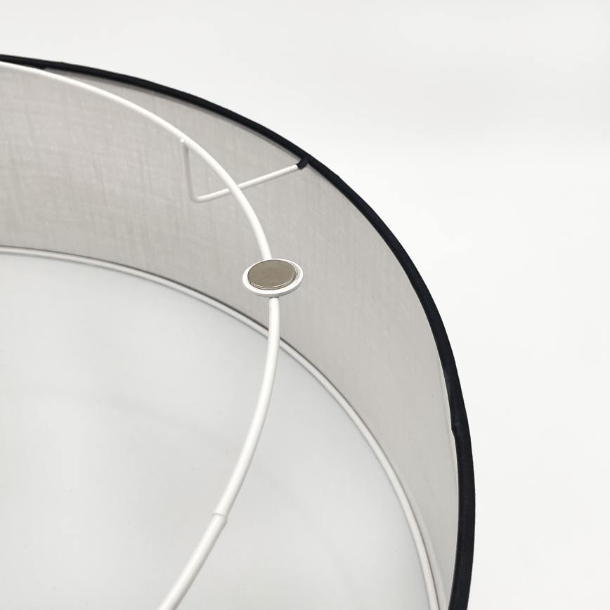 Brilagi - Loftlampe BELLADONNA 3xE27/15W/230V diameter 50 cm hvid/eg