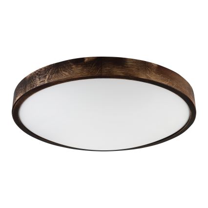 Brilagi - Loftlampe CARVALHO SLIM SMOKEY 3xE27/60W/230V eg Ø 47,5 cm