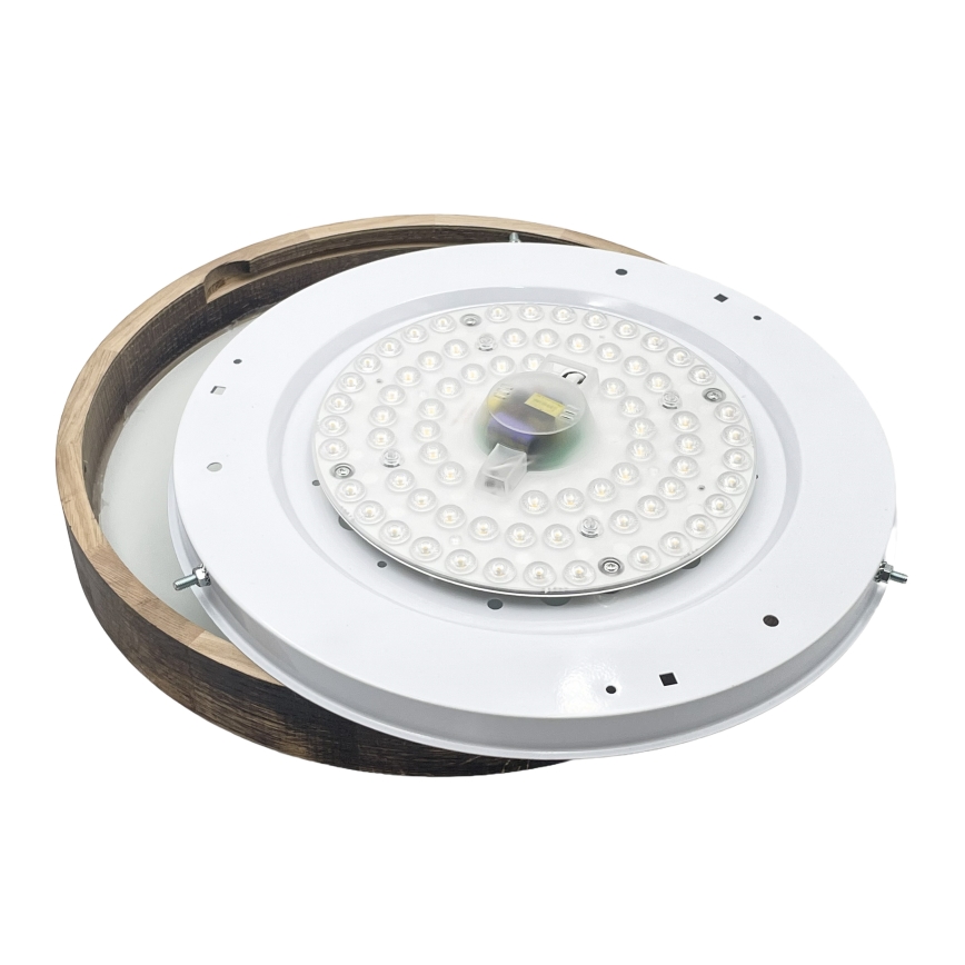 Brilagi - Loftlampe CARVALHO SLIM SMOKEY 3xE27/60W/230V eg Ø 47,5 cm