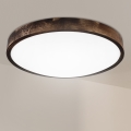 Brilagi - Loftlampe CARVALHO SMOKEY 3xE27/60W/230V eg diameter 47,5 cm