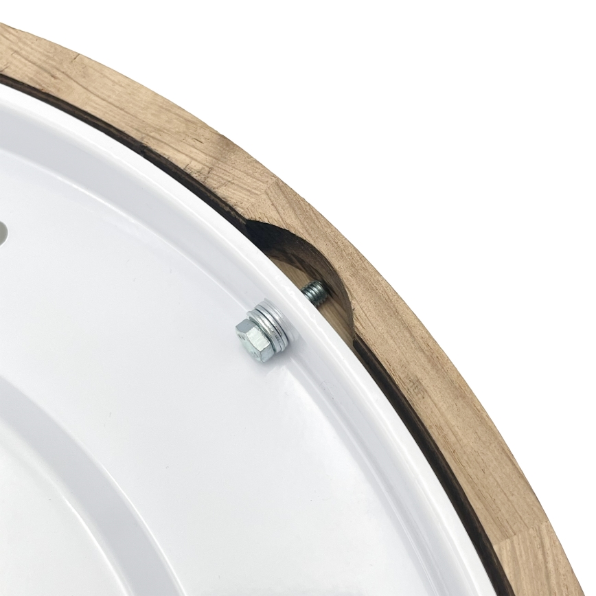 Brilagi - Loftlampe CARVALHO SMOKEY 3xE27/60W/230V eg diameter 47,5 cm