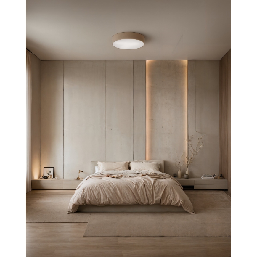 Brilagi - Loftlampe CLARE 3xE27/24W/230V diameter 40 cm beige