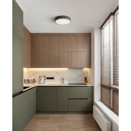 Brilagi - Loftlampe CLARE 3xE27/40W/230V Ø 40 cm khaki