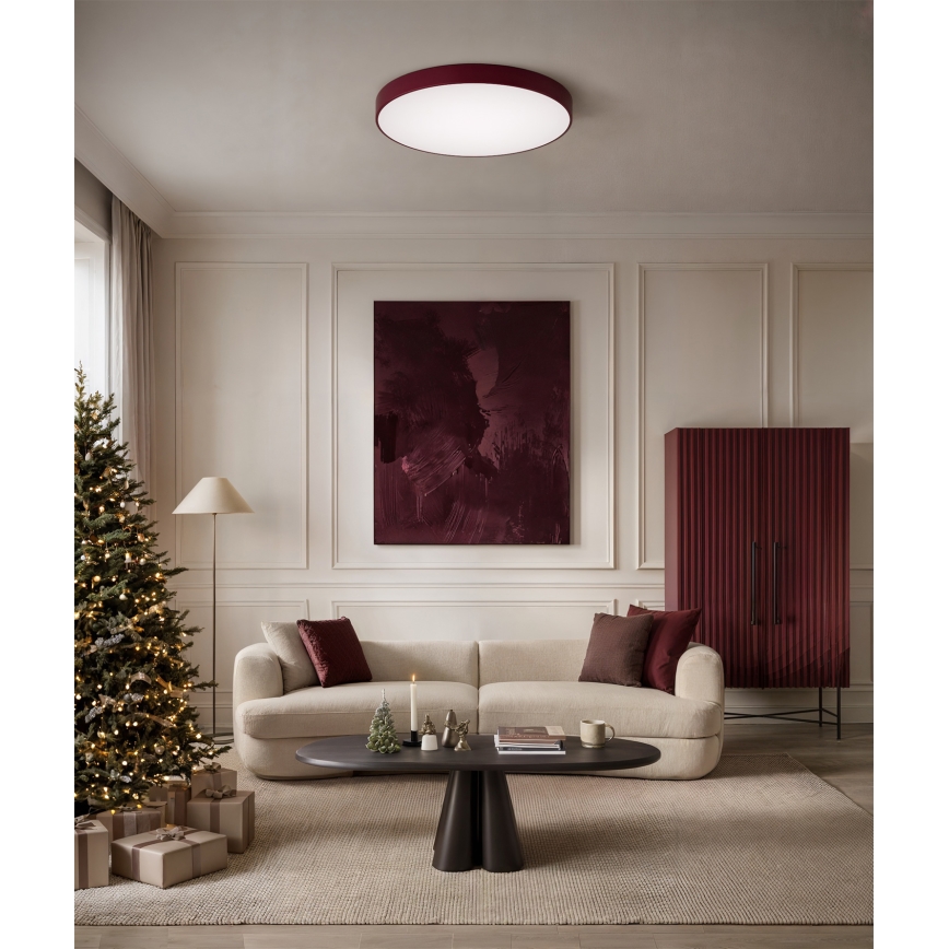 Brilagi - Loftlampe CLARE 4xE27/24W/230V pr. 50 cm bordeaux