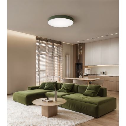 Brilagi - Loftlampe CLARE 4xE27/24W/230V Ø 50 cm khaki