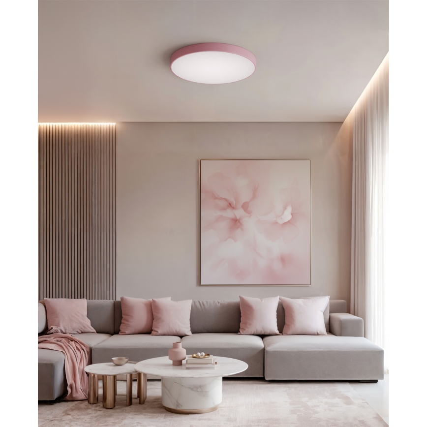 Brilagi - Loftlampe CLARE 4xE27/40W/230V Ø 50 cm lyserød