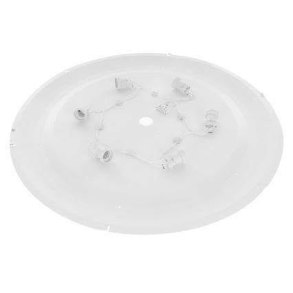 Brilagi - Loftlampe CLARE 6xE27/24W/230V diameter 80 cm hvid