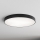Brilagi - Loftlampe CLARE 6xE27/40W/230V diameter 80 cm sort