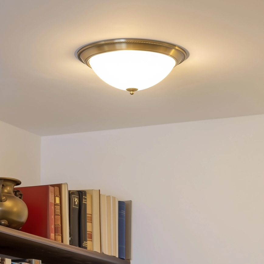 Brilagi - Loftlampe CLASSIC 3xE27/60W/230V bronze