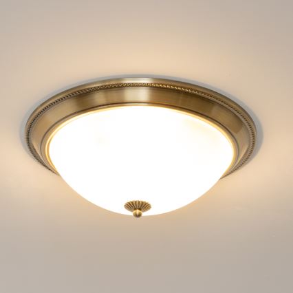 Brilagi - Loftlampe CLASSIC 3xE27/60W/230V bronze