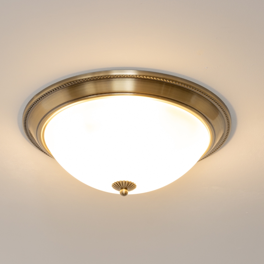 Brilagi - Loftlampe CLASSIC 3xE27/60W/230V bronze