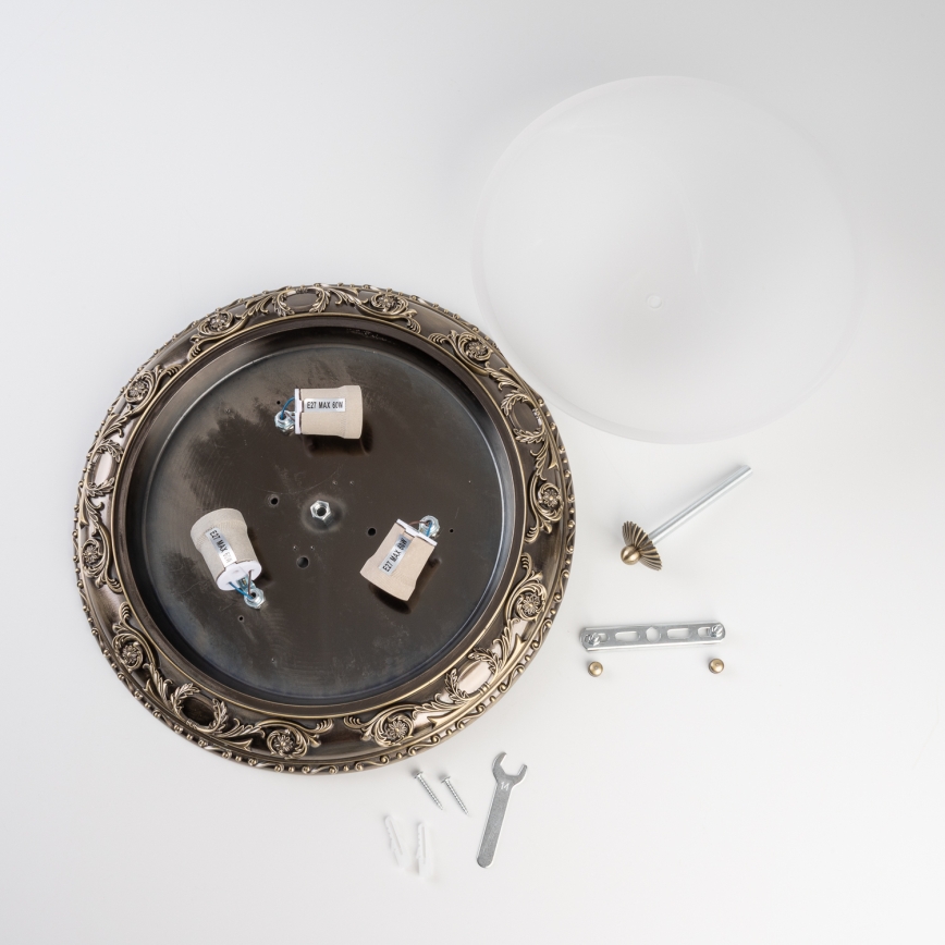 BRILAGI - Loftlampe CLASSIC 3xE27/60W/230V messing