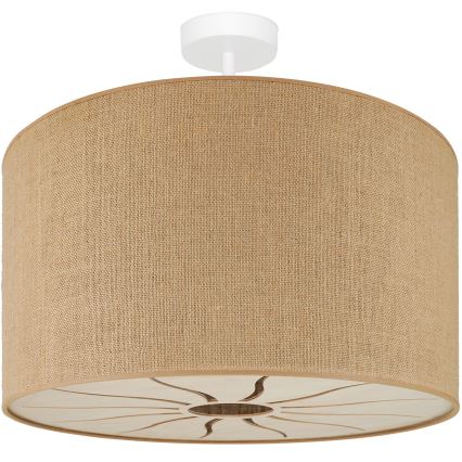 Brilagi - Loftlampe COUNTRY ROLLER 1xE27/15W/230V diameter 45 cm beige