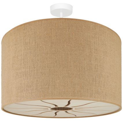 Brilagi - Loftlampe COUNTRY ROLLER 1xE27/15W/230V diameter 50 cm beige