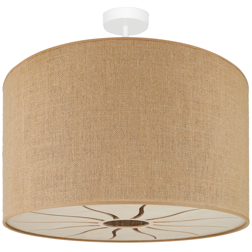 Brilagi - Loftlampe COUNTRY ROLLER 1xE27/15W/230V diameter 50 cm beige
