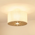 Brilagi - Loftlampe COUNTRY ROLLER 1xE27/15W/230V Ø 45 cm cremefarvet