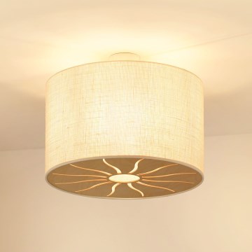 Brilagi - Loftlampe COUNTRY ROLLER 1xE27/15W/230V Ø 50 cm creme