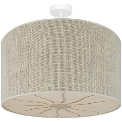 Brilagi - Loftlampe COUNTRY ROLLER 1xE27/15W/230V Ø 50 cm creme