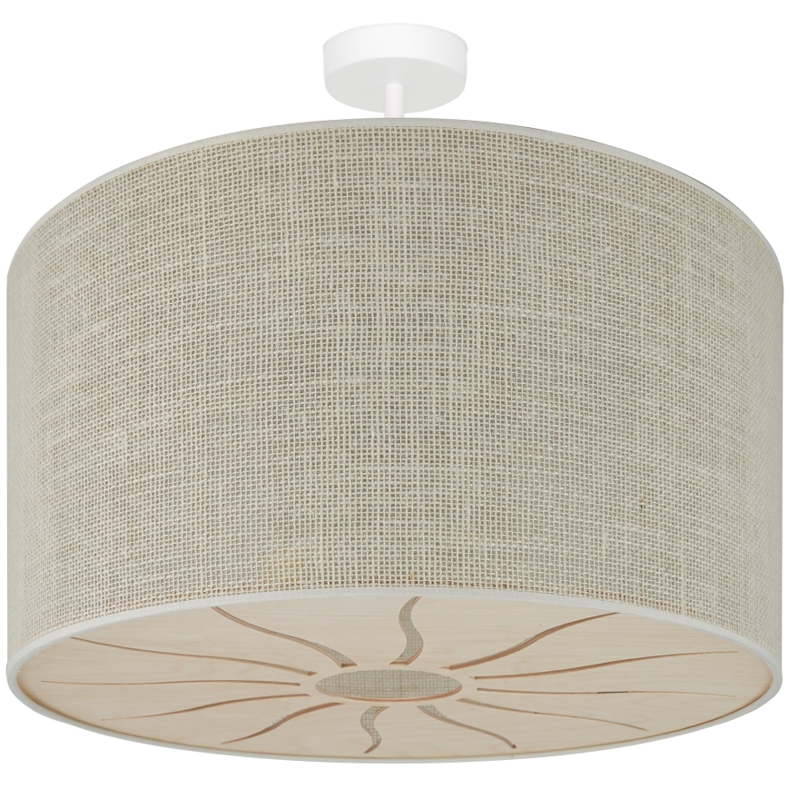 Brilagi - Loftlampe COUNTRY ROLLER 1xE27/15W/230V Ø 50 cm creme