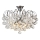 Brilagi - Loftlampe CRYSTAL 6xE14/60W/230V skinnende krom
