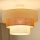 Brilagi - Loftlampe DENVER LUNETA 1xE27/15W/230V diameter 45 cm beige/brun/cremefarvet