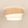 Brilagi - Loftlampe DOVER SHINE 1xE27/15W/230V diameter 50 cm grå/cremefarvet