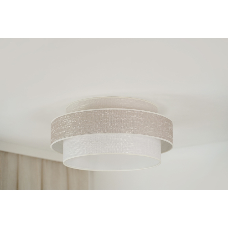 Brilagi - Loftlampe DOVER SPACE LED/12W/230V Ø 50 cm 3000K/4000K/6400K grå/krem