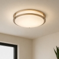 Brilagi - Loftlampe ELARO 4xE27/40W/230V Ø 41 cm guld