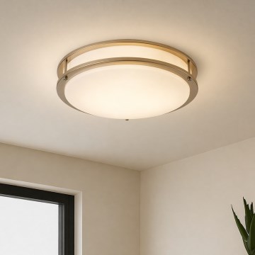 Brilagi - Loftlampe ELARO 4xE27/40W/230V Ø 41 cm guld