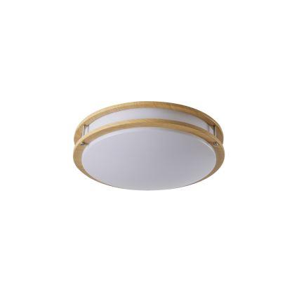 Brilagi - Loftlampe ELARO 4xE27/40W/230V Ø 41 cm i trælook