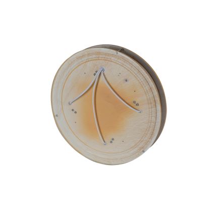 Brilagi - Loftlampe ELARO 4xE27/40W/230V Ø 41 cm i trælook