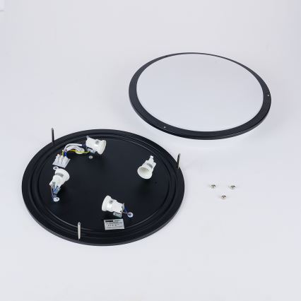 Brilagi - Loftlampe ELARO 4xE27/40W/230V Ø 41 cm sort