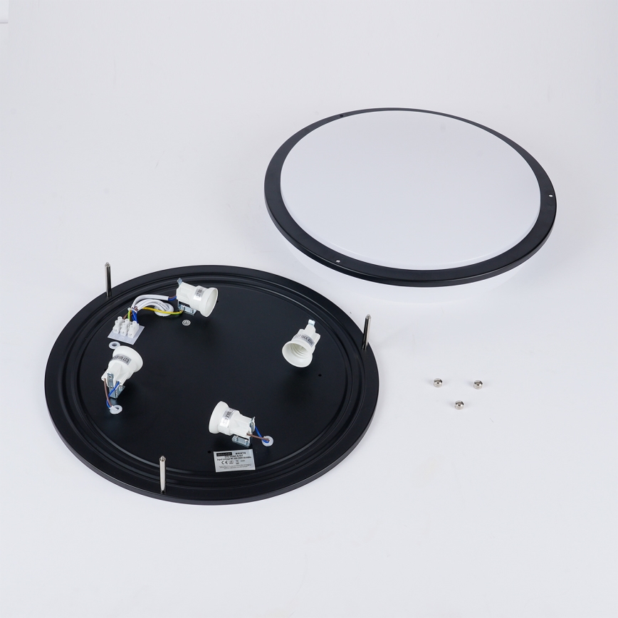 Brilagi - Loftlampe ELARO 4xE27/40W/230V Ø 41 cm sort