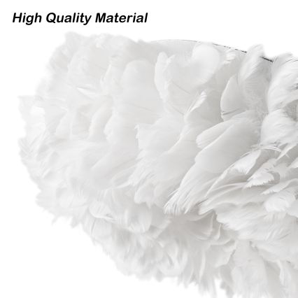 Brilagi - Loftlampe FEATHER 3xE27/40W/230V Ø 40 cm hvid