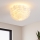 Brilagi - Loftlampe FEATHER 3xE27/40W/230V Ø 40 cm hvid