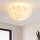Brilagi - Loftlampe FEATHER 3xE27/40W/230V Ø 50 cm hvid