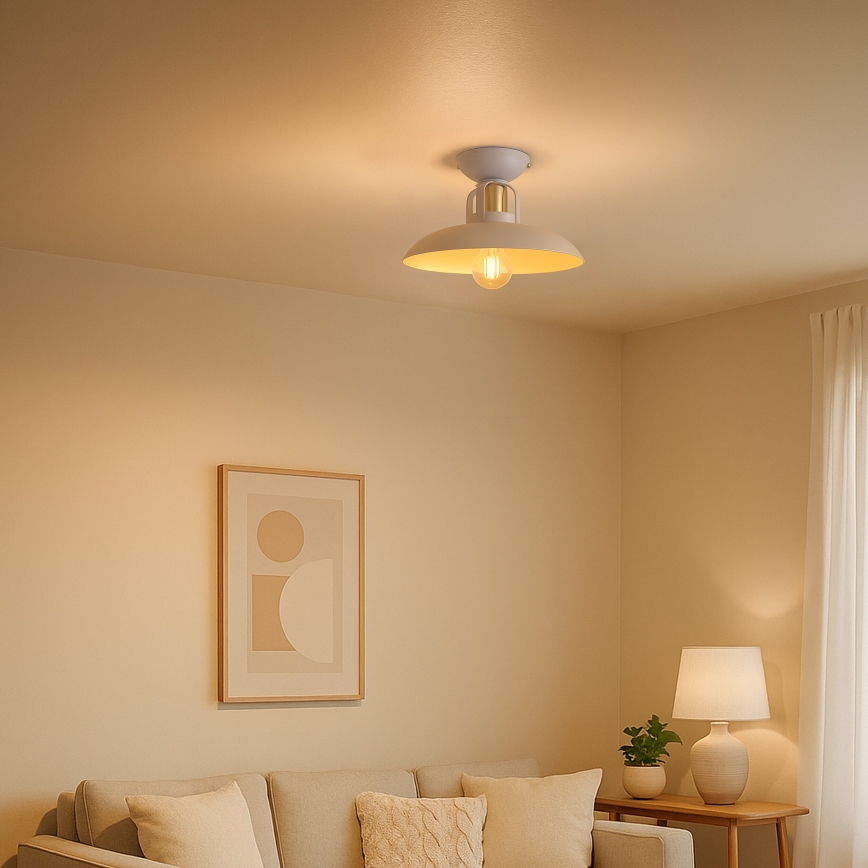 Brilagi - Loftlampe FLAMENGO 1xE27/60W/230V beige