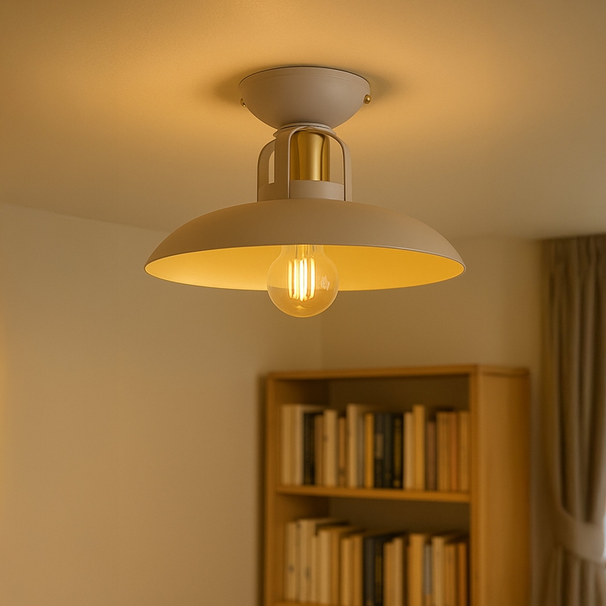 Brilagi - Loftlampe FLAMENGO 1xE27/60W/230V beige